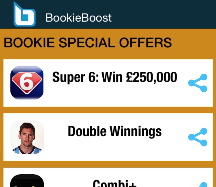 Sky Super 6 app via BookieBoost